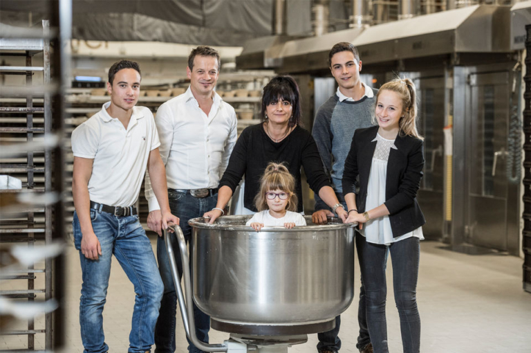 Gebäck von der Bäckerei Pardeller für das JUFA Hotel Wipptal