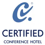 Ihr seht das Logo für die Auszeichnung als Certified Conference Hotel.