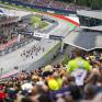 Sie sehen ein Bild vom CryptoDATA Motorrad Grand Prix von Österreich am Red Bull Ring in der Nähe der JUFA Hotels im Murtal.