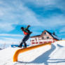 BBM, Winter, Funpark, Natur, snowboarden