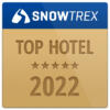 Sie sehen das Logo der SnowTrex Top Hotel Awards 2022.