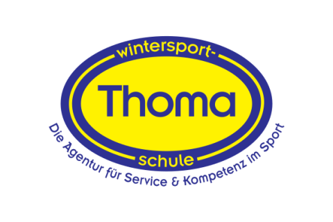 Sie sehen das Logo der Wintersportschule Thoma im Schwarzwald.